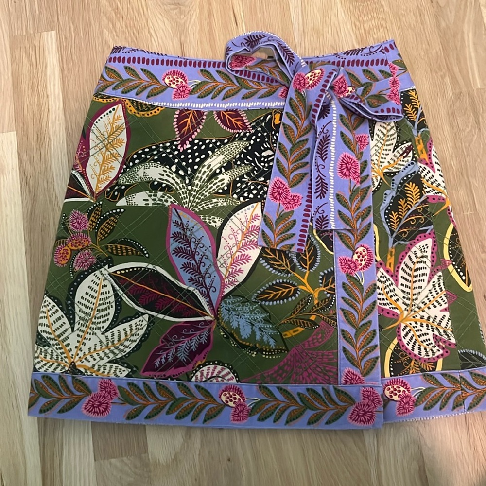 Farm rio mini skirt purple size xs